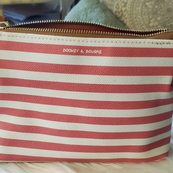 Dooney & Bourke Sullivan Crossbody Pouchette Watermelon Stripes - Picture 9 of 9